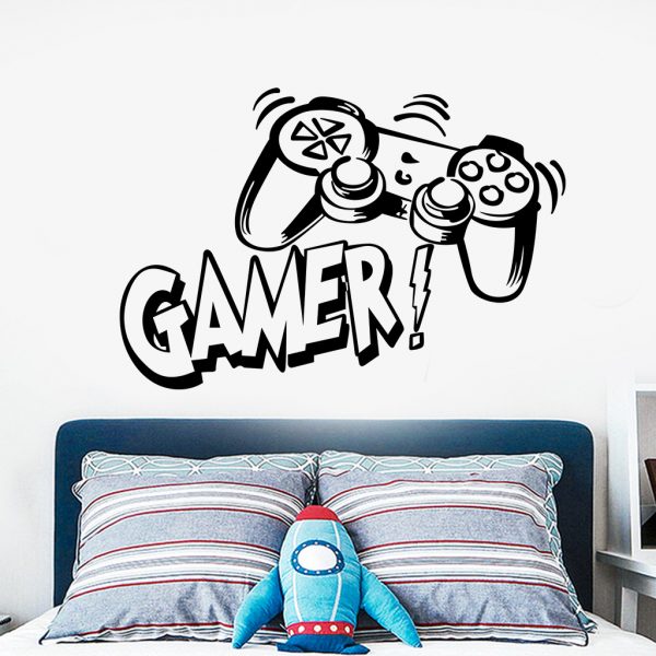 Sticker mural gamer - Nos stickers - Gamer Univers