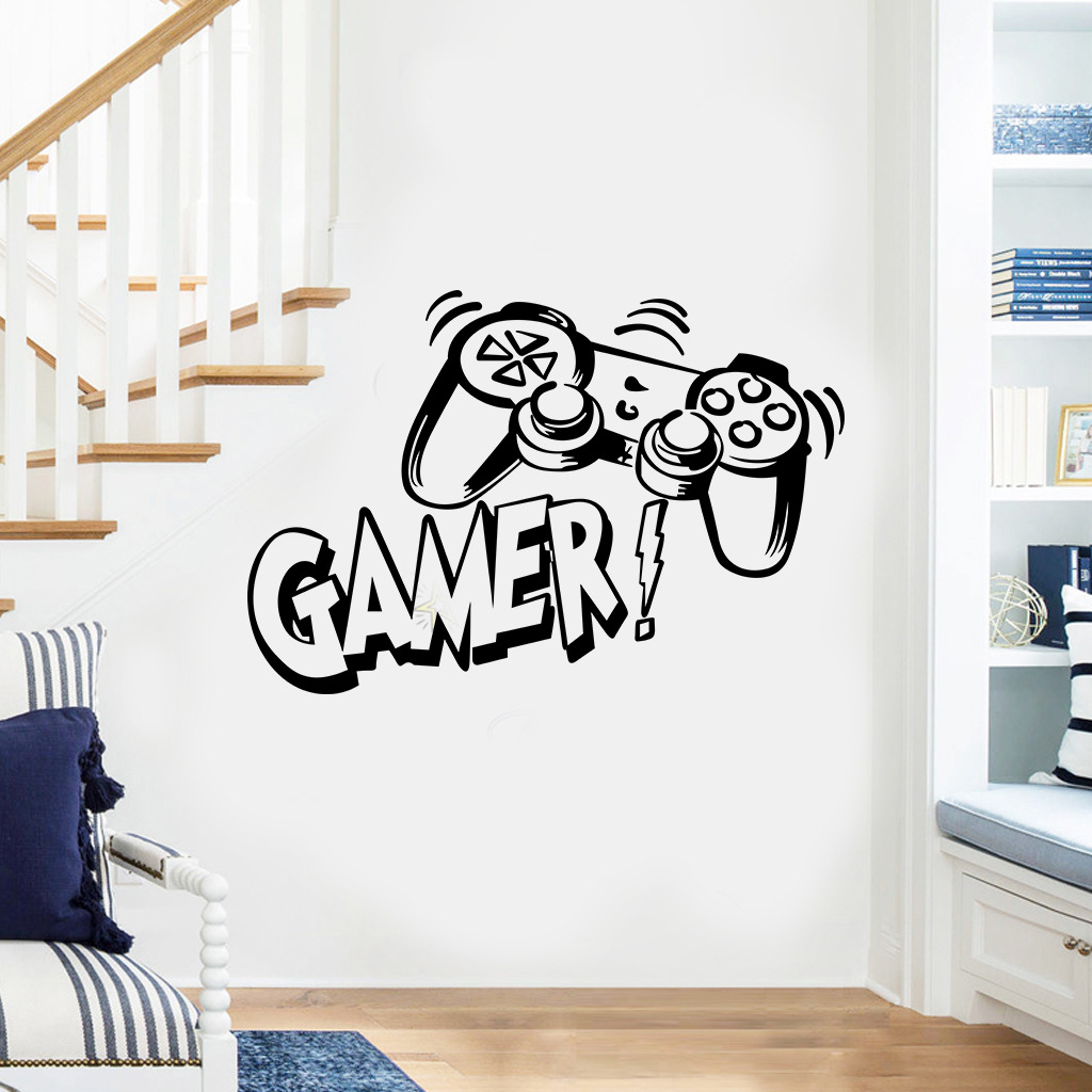 Sticker mural gamer - Nos stickers - Gamer Univers